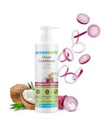 Mamaearth Onion Conditioner for Hair Growth and Hair Fall Control with Onion and Coconut - 400mL