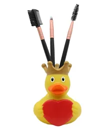 Lilalu Holdys Rubber Duck with Greeting Heart Bath Toy - Yellow