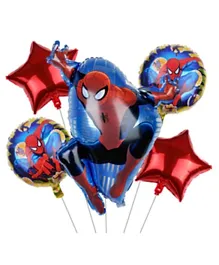 Highland  Spiderman  Foil Balloons Pack of 5 - 18 Inches