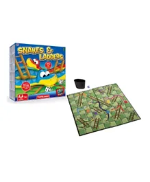 Game Snakes And Ladders Board Game - 2 to 4 Players