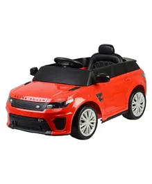 Little Angel Land Rover Range Rover SVR Electric Ride On Toy Car - Red