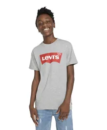 Levi's LVB Logo T-Shirt - Grey Heather