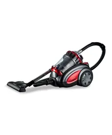 KENWOOD Multi Cyclonic Bagless Canister Vacuum Cleaner 3.5L 2200W VBP80.000RG - Grey/Red