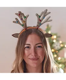 Ginger Ray Merry Everything Reindeer Antlers Headband