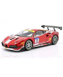Bburago 1:24 Ferrari 488 Challenge Diecast Model Car - Red