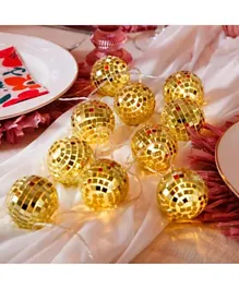Talking Table Luxe Disco Ball String Lights