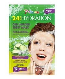 7th Heaven 24Hr Hydration CBD Infused Sheet Mask