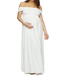 Mums & Bumps - Rachel Pally Midsummer Maternity Dress - White