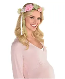 Party Centre Floral Baby Mom To Be Headband - Multicolor