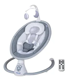 Moon Baby Swing with Music - Grey