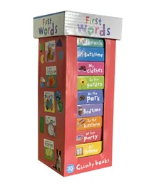 Book Tower: First Words Set of 10 Books - English