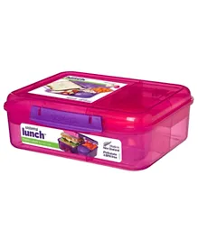 Sistema Bento Lunch Box 1.65 Litre - Pink