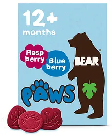 Bear Paws Raspberry and Blueberry - 20g