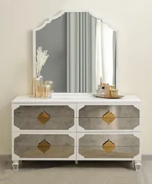 PAN Home Kingfisher Dressing Table With Mirror