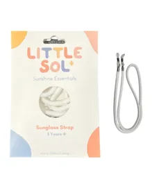 Little Sol+ Sunglass Strap - Frost White