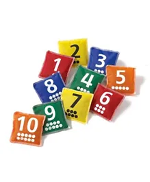 Edx Education Number Bean Bags - Multicolour