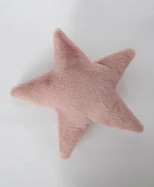 HomeBox Playland Star Rabbit Fur Cushion - Pink