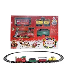Party Magic Christmas Toy Train Set - 20 Pieces
