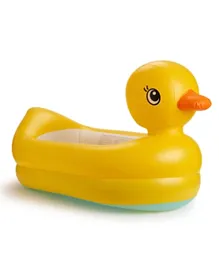 Munchkin White Hot Inflatable Duck Tub - Yellow