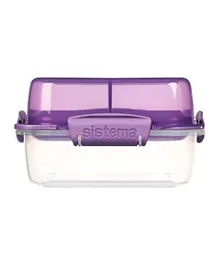 Sistema Lunch  Stack To Go - Purple