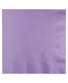 Creative Converting Touch Of Color Luscious Napkins Pack of 50 - Lavender