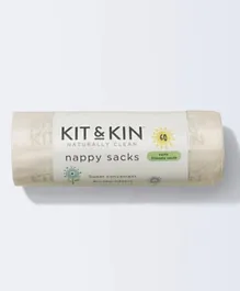 KIT & KIN Diaper Sacks - 60 Piece