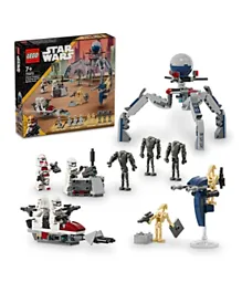 LEGO Star Wars Clone Trooper & Battle Droid Battle Pack 75372 - 215 Pieces