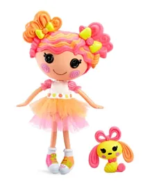 Lalaloopsy Large Doll Sweetie Candy Ribbon with pet - 13 Inches