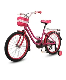 Mogoo Pearl Kids Bicycle Dark Pink - 20 Inch