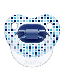 Wee Baby Transparent Patterned Orthodontic Soother - Assorted