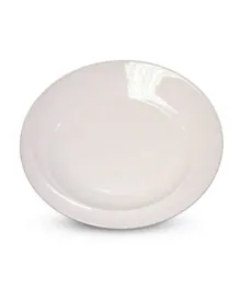 QUALITIER Round Platter White - 30cm
