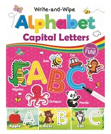 Write & Wipe Alphabet Capital Letters - English
