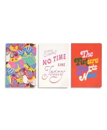 Ban.do Rough Draft Notebook Set The Future Starts Now - Pack of 3