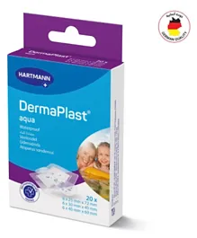 DermaPlast Aqua Plasters - 20 Pieces