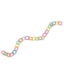 Playgro Pram Chain Loopy Links - Multi colour