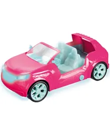 Barbie Llight and Sound RC Cruiser SUV Battery Operated - Pink