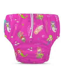 Charlie Banana 2-In-1 Swim Diaper & Training Pants Mermaid Zoe - Large