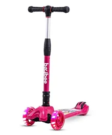 Baybee Flash Foldable Scooter - Pink