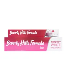 Beverly Hills Formula Perfect White Black Sensitive Toothpaste - 125mL