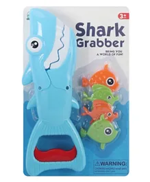 STEM Shark Grabber Fish Catching Toy Blue - 5 Pieces