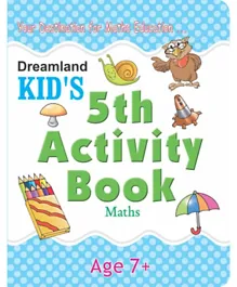 Kid's 5th Activity Book Maths - English