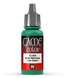 Vallejo Game Color 72.025 Foul Green - 17mL