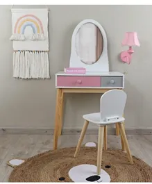 Pan Emirates Wingzy Kids Dressing Table With Chair