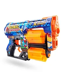 X-Shots Skins Dread Sonic With Foam Darts - Multicolor