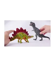 DinoMight Movable Dino Action Figure Playset - 6 Pieces
