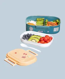 Star Babies Double Layer Lunch Box - Blue