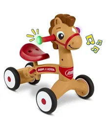 Radio Flyer Lil' Racers Percy the Pony - Brown