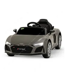 Baybee Licensed Audi R8 12V Battery Operated Ride On Car - Grey