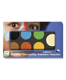 Djeco Face Paints - 6 Colours Palette