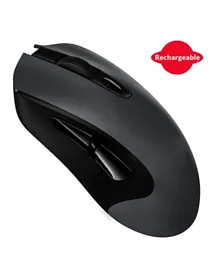 Trands Rechargeable Wireless Optical Mouse - Black